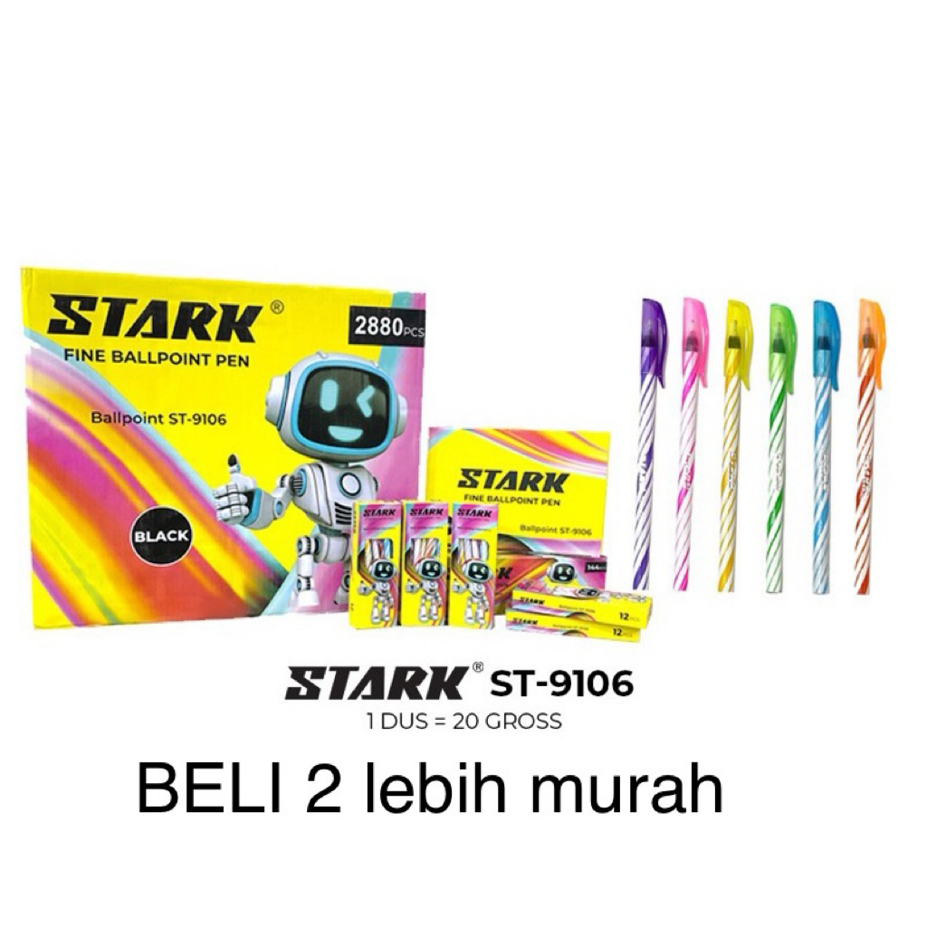 

12 psc pulpen stark harga pedagang