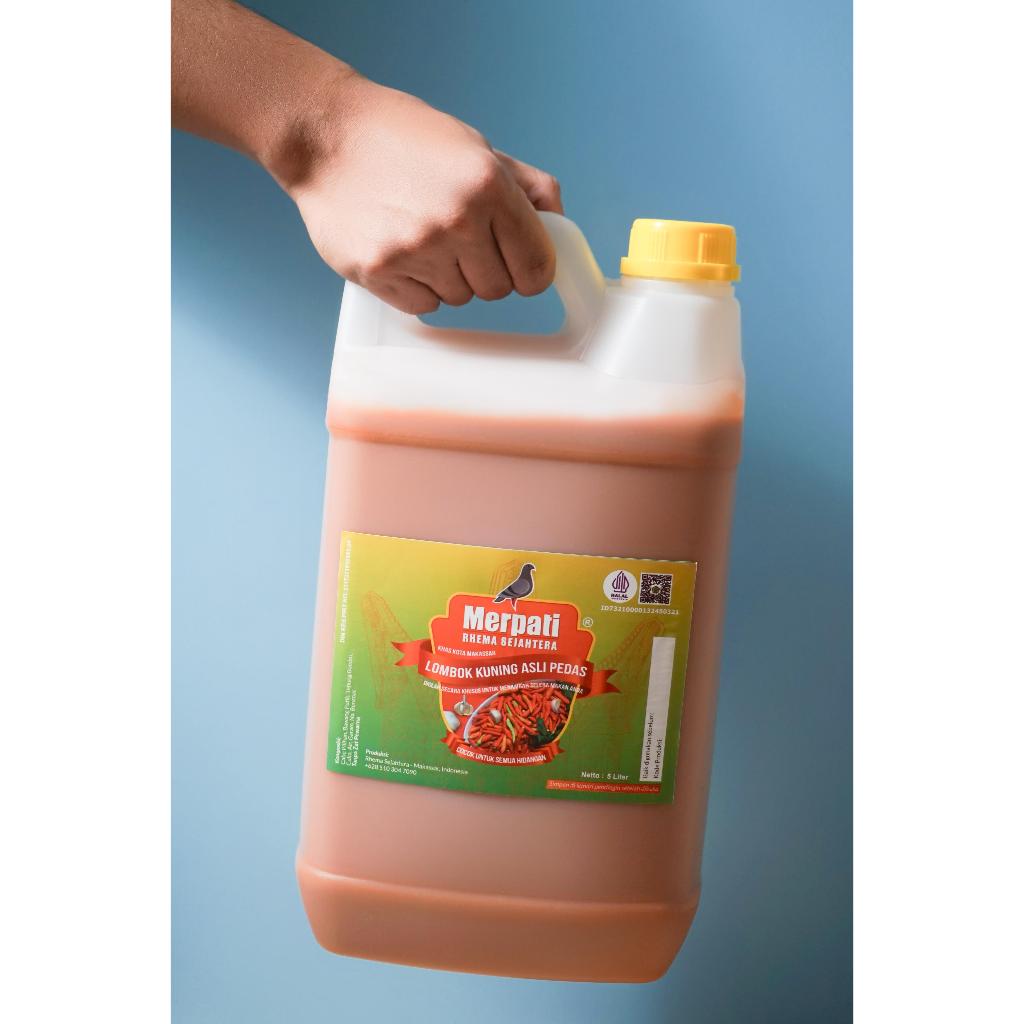 

Sambel Lombok Kuning Merpati Khas makassar 5L