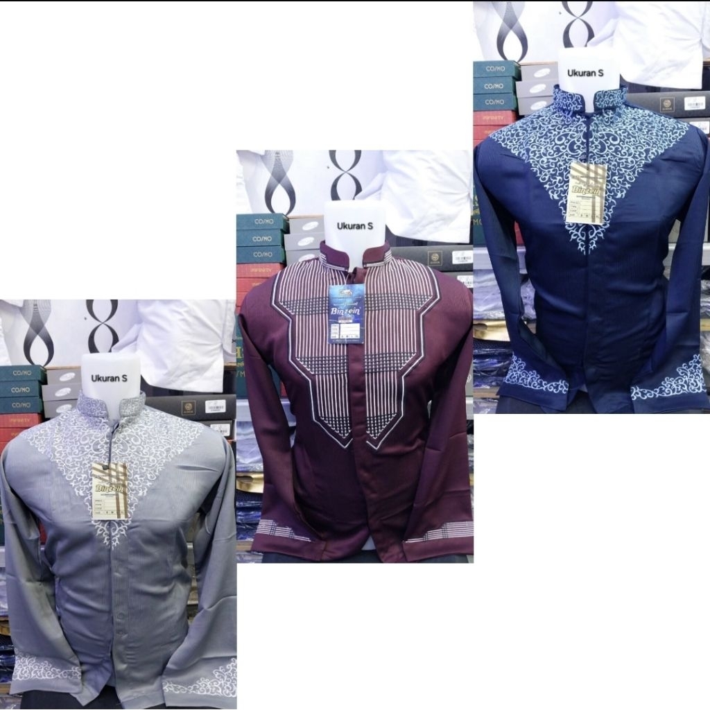 [UKURAN S] Baju Koko Warna Silvina Bin Zein