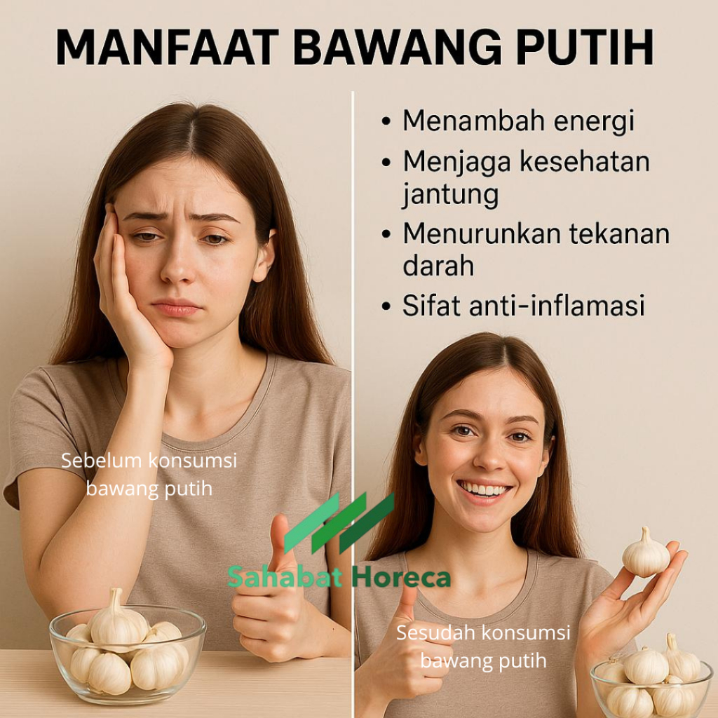 

Bawang Putih Kating Import Karung/Ball 10kg - 01