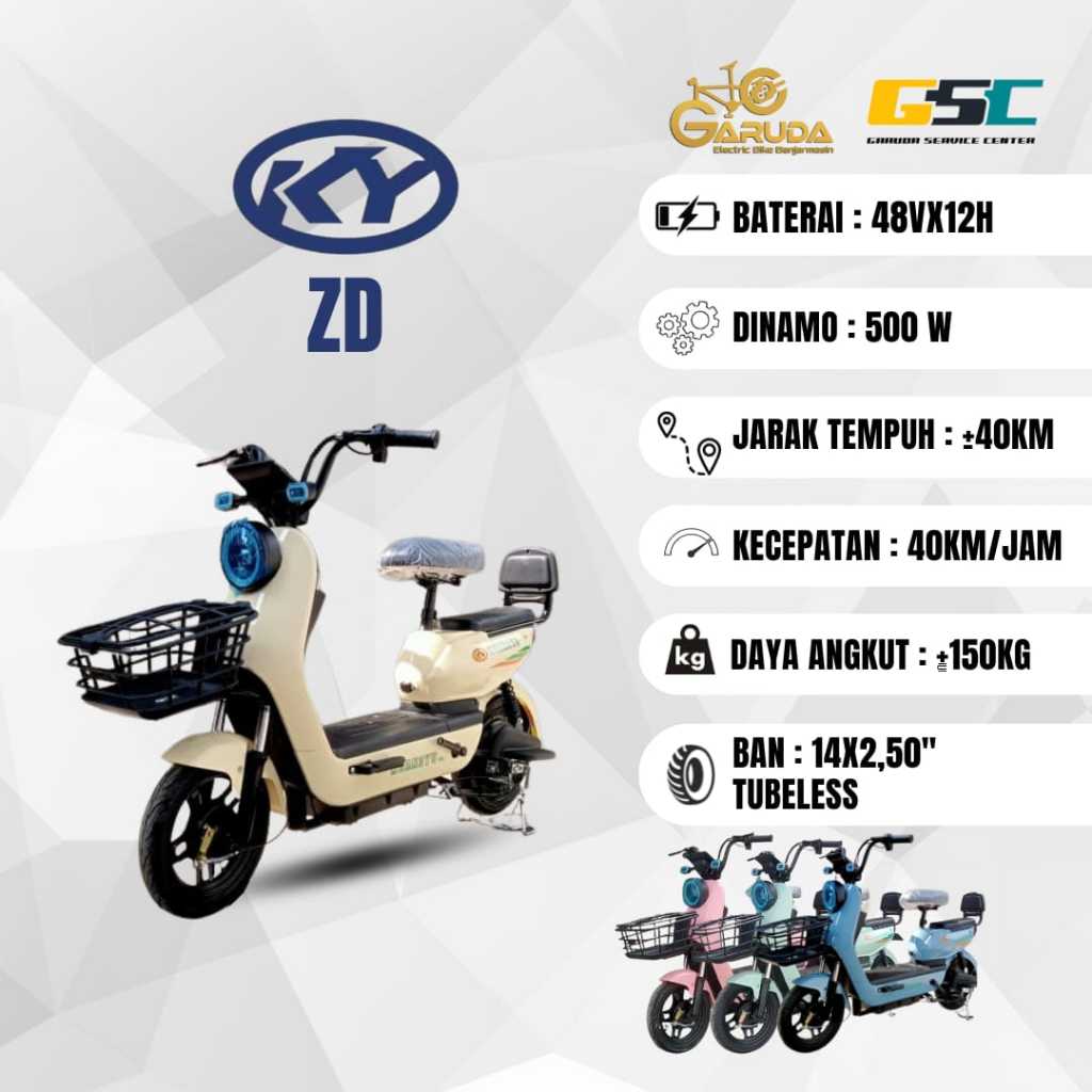 Sepeda Listrik Kuangyu ZD GYRO
