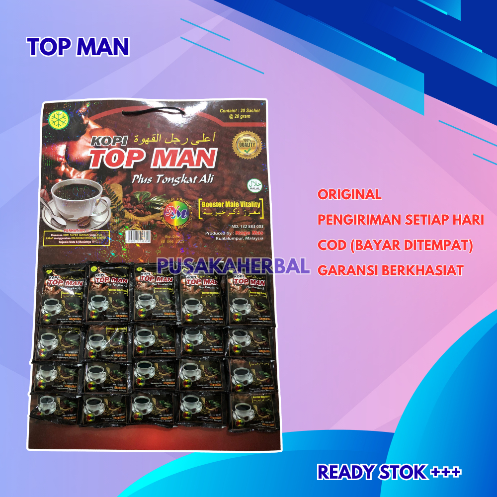 

KOPI STAMINA CAP TOPMAN 20 SACHET ORIGINAL