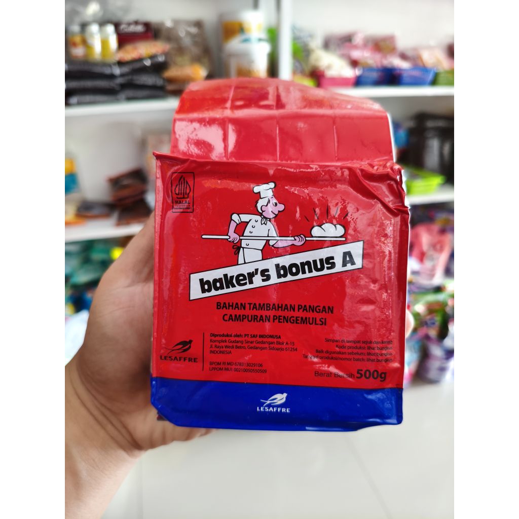 

Baker Bonus A 500gr Pengembang | Pelembut | Pengemulsi