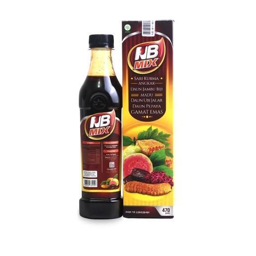 

NB MIX Ratu Lebah Sari Kurma Madu Angkak 470gr - Sari Kurma Madu Angkak plus Daun Ubi Jalar DB MIX RATU LEBAH