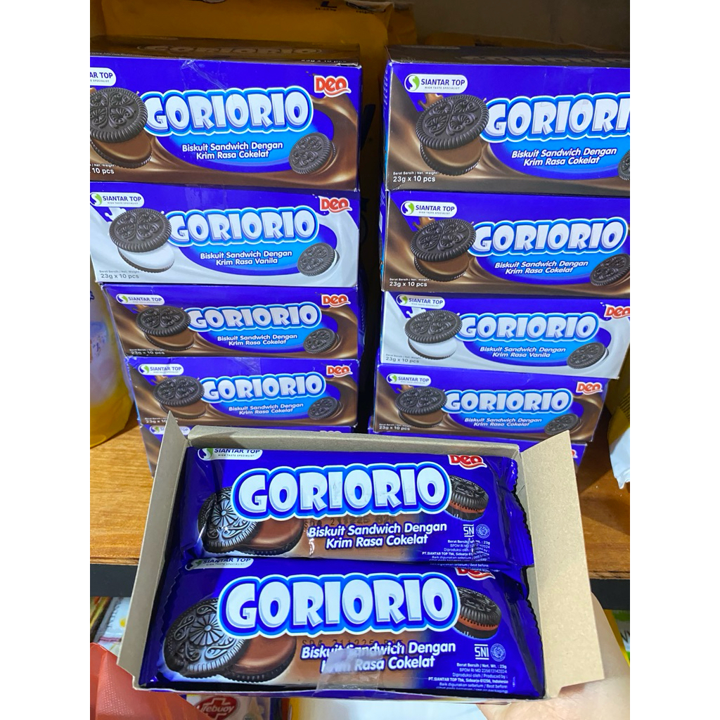 

PAKET GORIORIO 2 BOX (20PCS) KEMASAN 2ribu