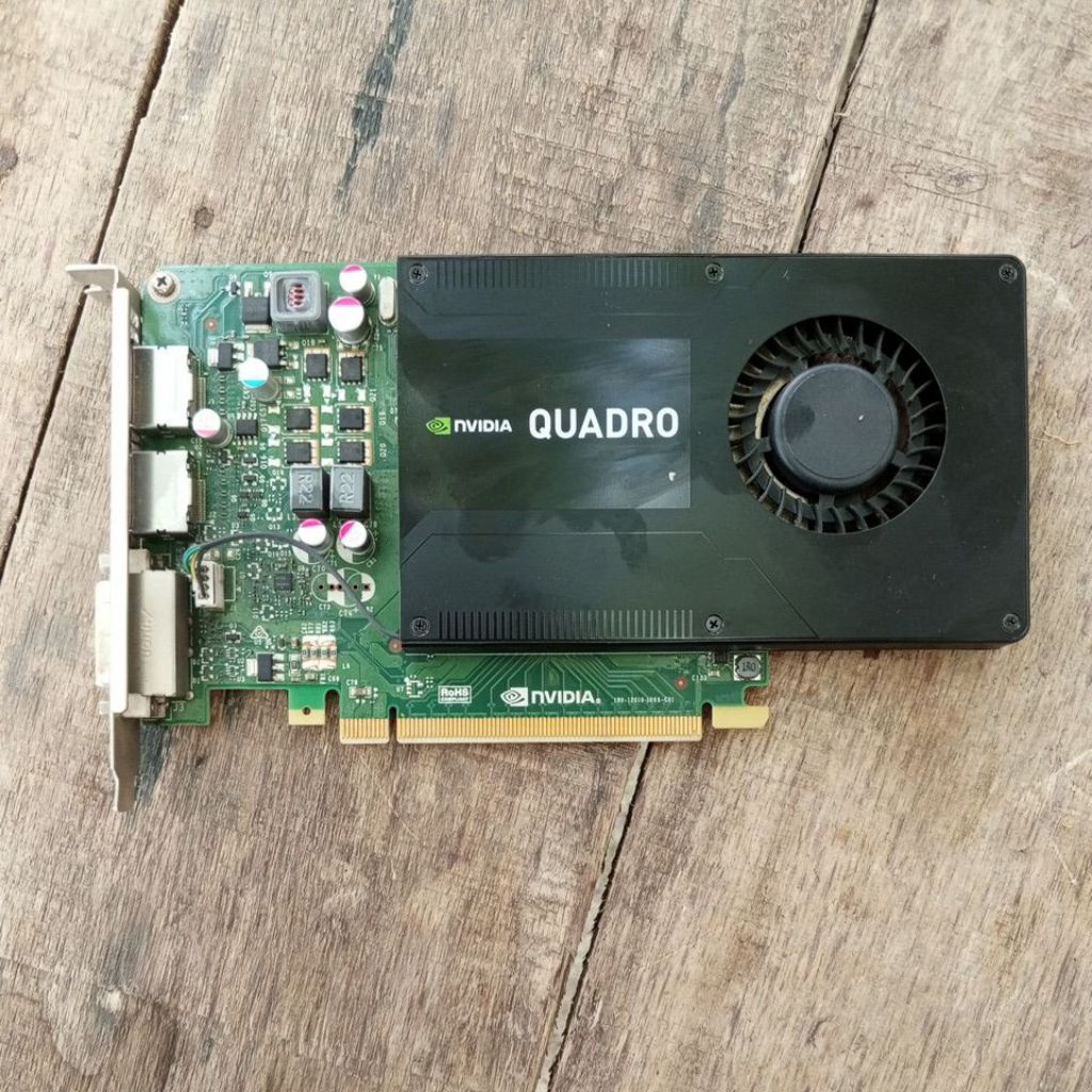 VGA Card Quadro K2200 4GG DDR5 128 bit - vga Quadro 2200 khusus Desain