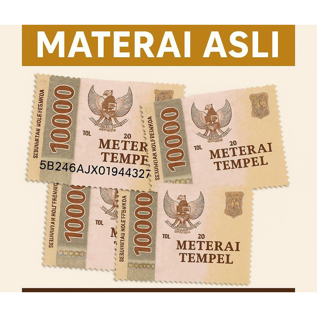 

Dokumen Tempel 10 Lembar – Produk Resmi & Baru