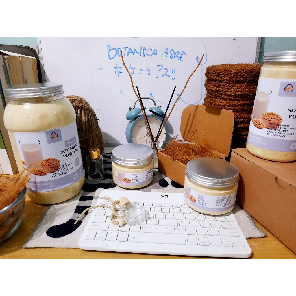 

NUTRIFERA Soymilk Powder/Susu Kedelai Sehat Alami Food Grade Certified Rendah Kalori Program Diet