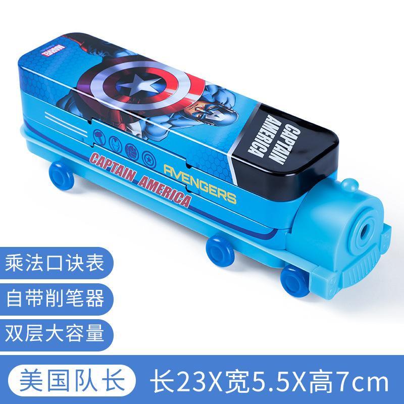 

Kotak Pensil Alat Tulis Stationery Train Pencil Case Kotak Pensil Kereta Mobil Beroda Bahan Metal Bisa jadi Mainan