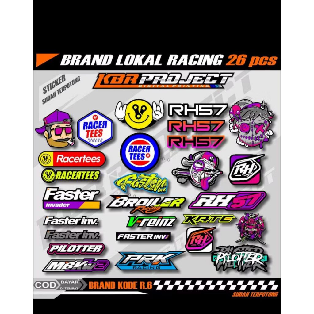 

Sticker Pack Sticker Aesthetic Anti Air untuk Personalisasi Laptop, HP, Koper dan Helm (34)