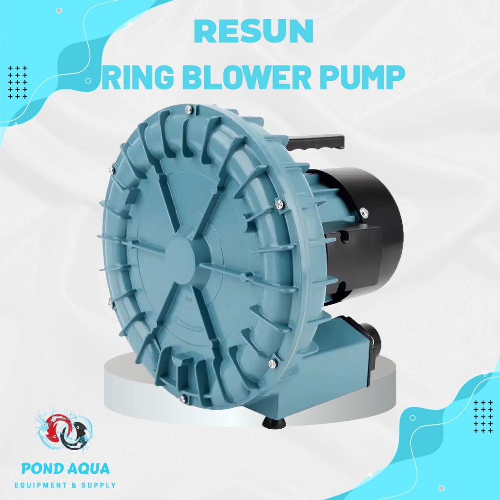 Aerator Kolam Koi Resun GF 180W Air Pump Ring Jet Blower Turbo Pump