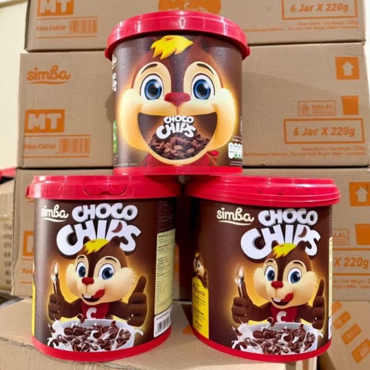 

SIMBA CHOCO CHIPS JAR 220 GR