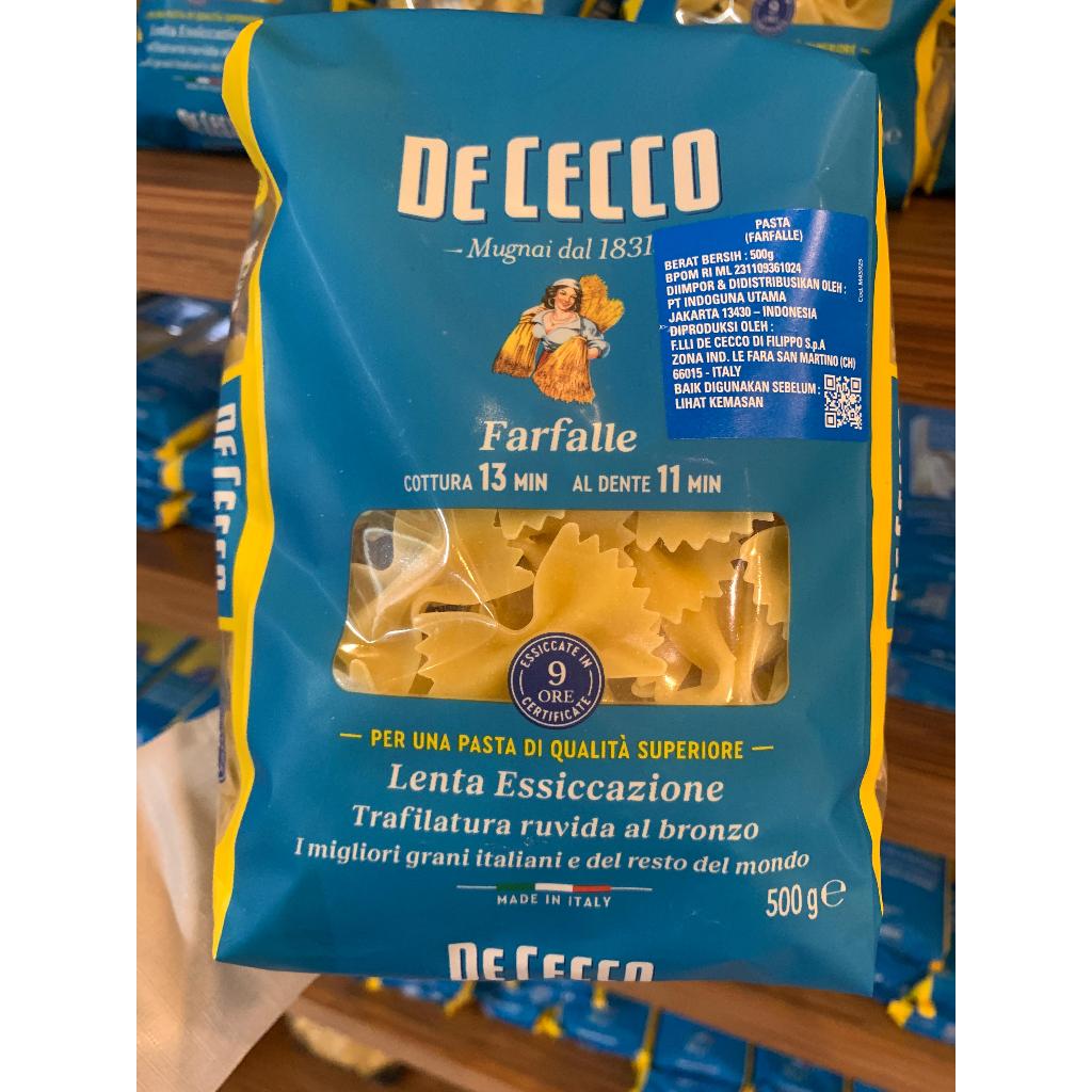 

De Cecco Farfalle 500 GR | De Cecco Pasta Farfalle 500 GR