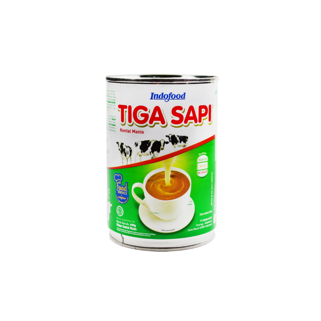 

Indofood Tiga Sapi Kental Manis 490gr - Susu Kental Manis (GM16)