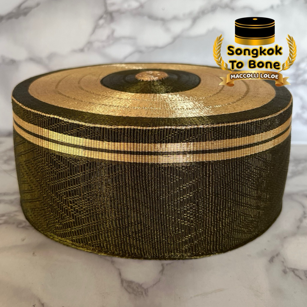Songkok Recca Tembaga Super Premium - Songkok Bugis - Songkok To Bone