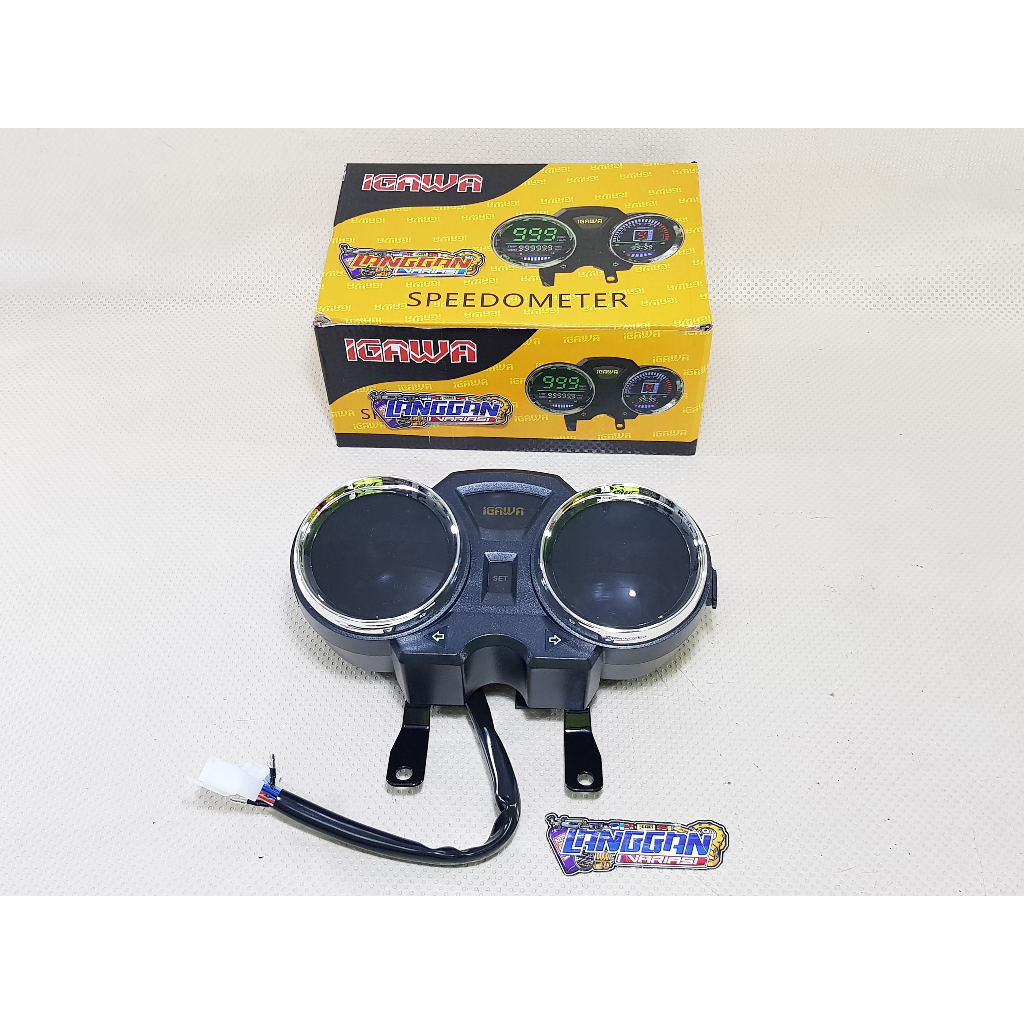 KM Kilometer Odometer Gauge Spedo Speedometer Digital Motor RX King RXK RX-K RX-King