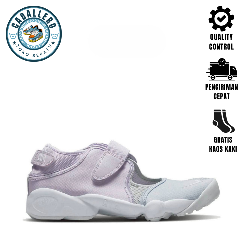 Sepatu Sneakers Air Rift Barely Green Purple Lilac - CABALLERO