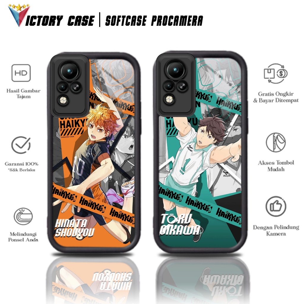 Softcase Glass kaca untuk INFINIX NOTE 11 NOTE 11 NFC NOTE 12 AKY Casing Handphone Case Procamera