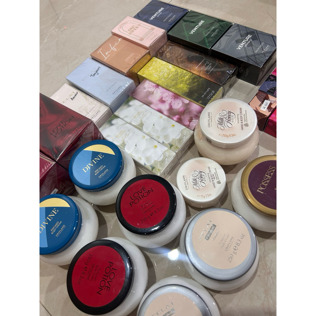 PARFUME BODY CREAM ORIFLAME ORIGINAL