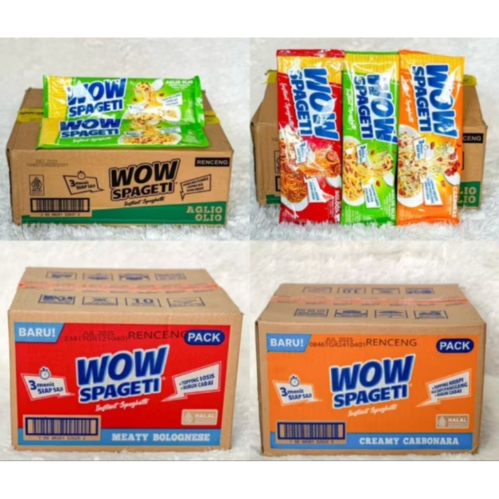 

1 dus wow spaghetti isi 40s