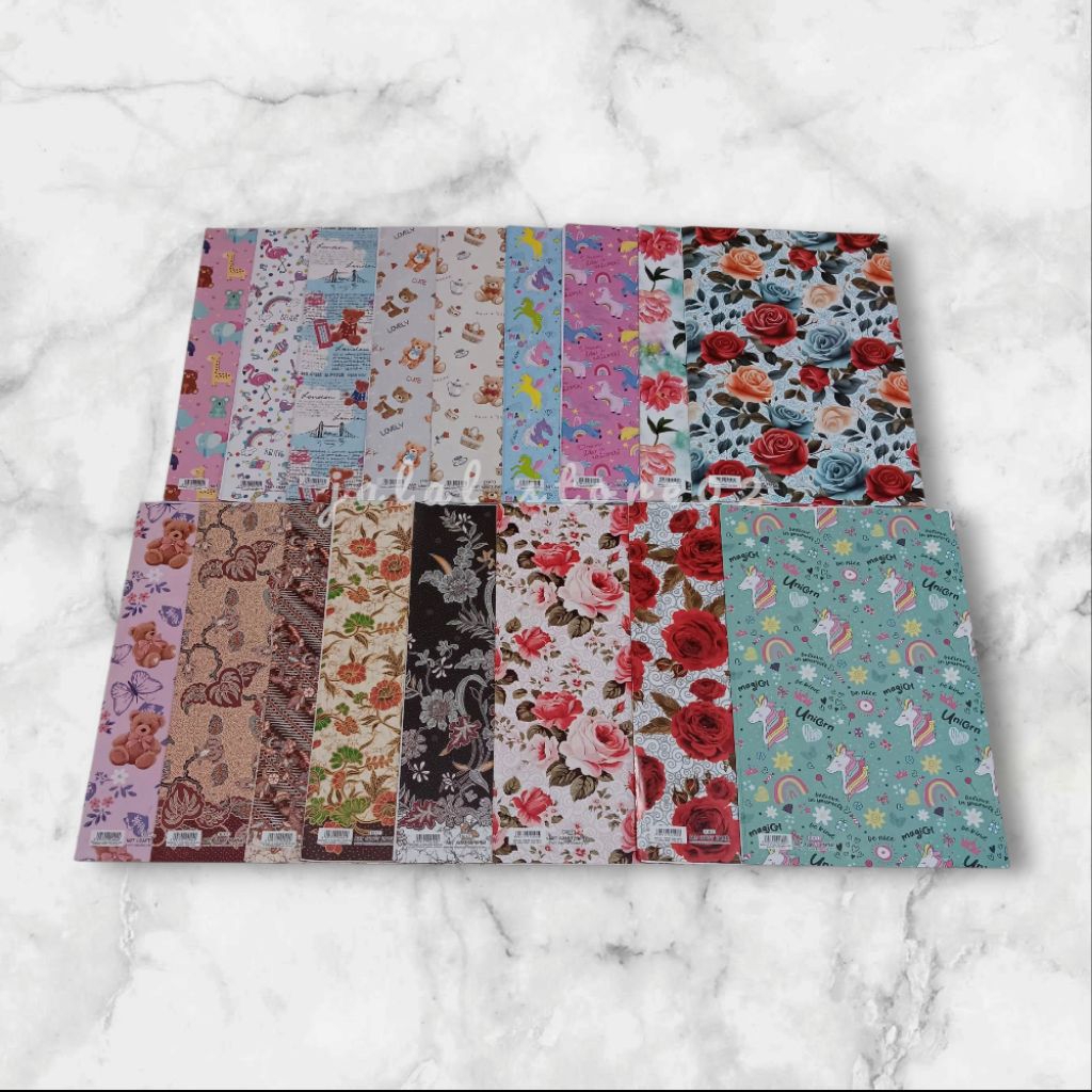 

Kertas Kado Kiky Isi 30 dan 50 Lembar