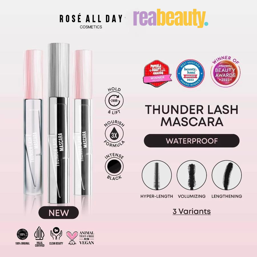 ROSE ALL DAY THUNDER LASH MASCARA