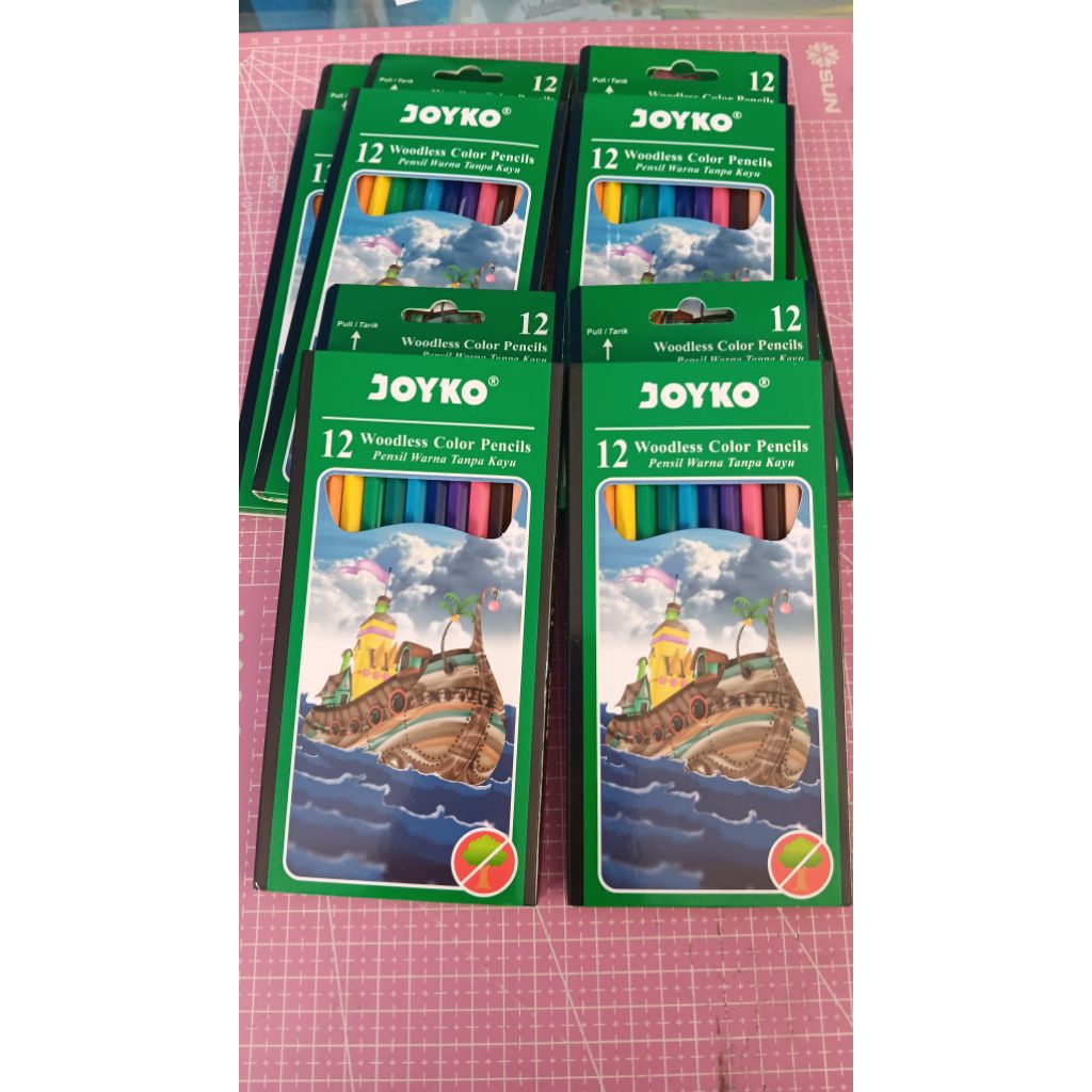 

Pensil Joyko Panjang 12 Warna