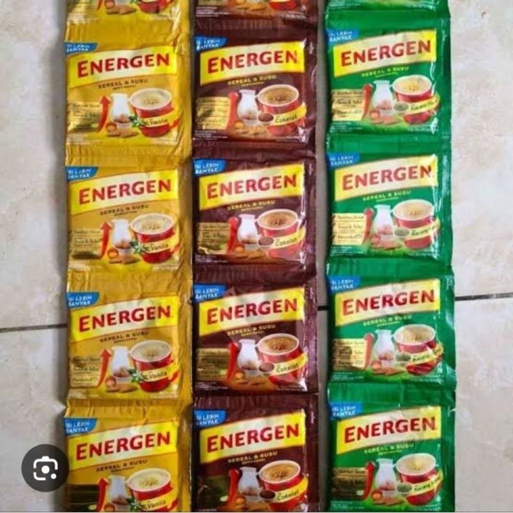 

Energen susu sereal aneka rasa isi 10pcs