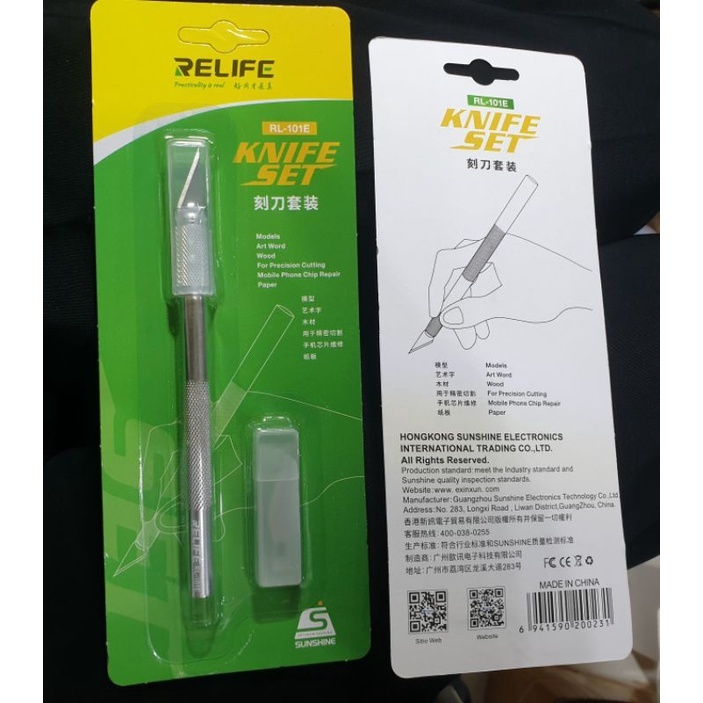 

pisau service dan untuk segala keperluan muti purpose relife rl 101e