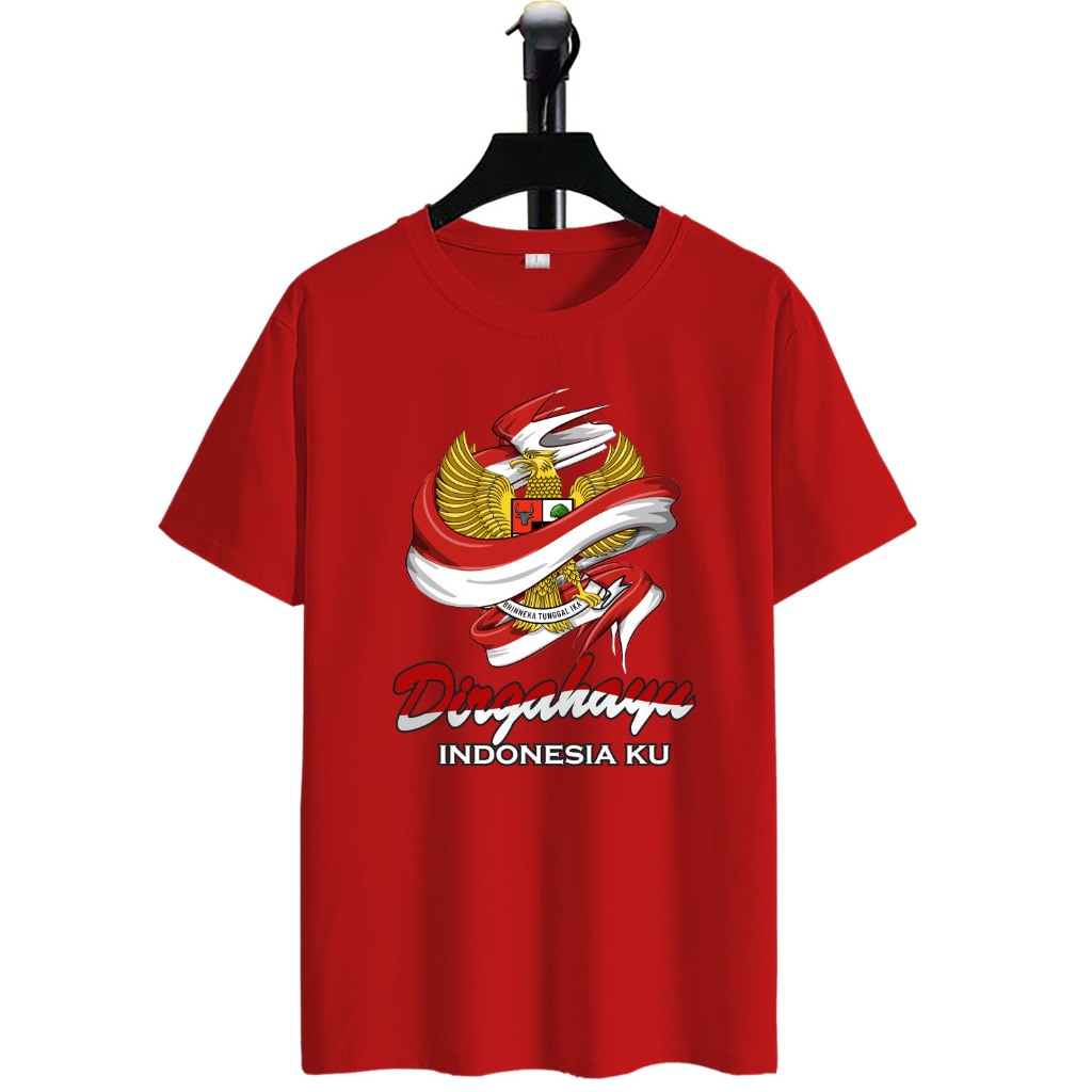 KAOS DIRGAHAYU 17 AGUSTUS / KAOS JUMBO / NKRI NUSANTARA BARU / KAOS UNTUK 17 AGUSTUS WANITA COUPLE