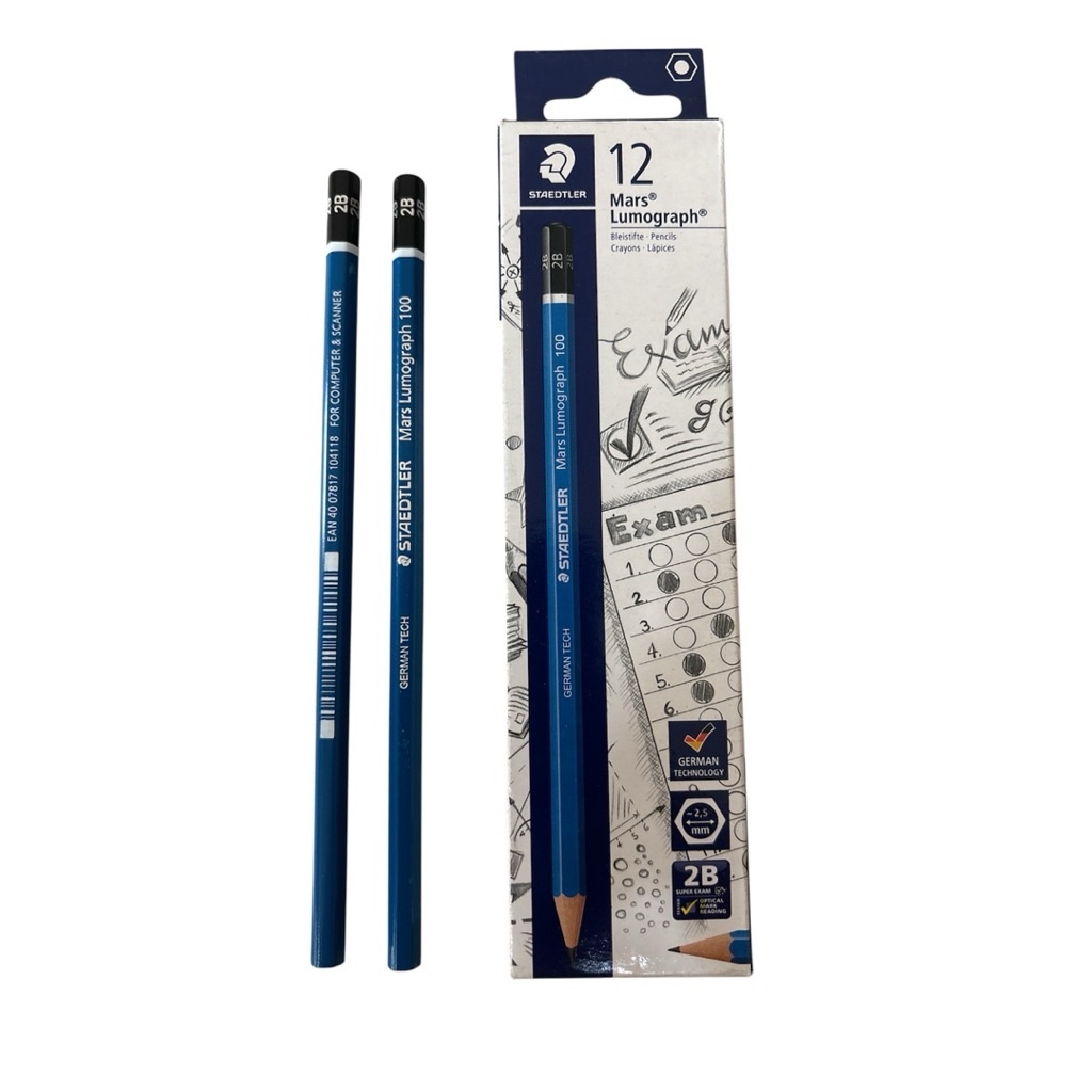 

PENSIL 2B STAEDTLER MARS LUMOGRAPH / PENCIL STAEDTLER 2B