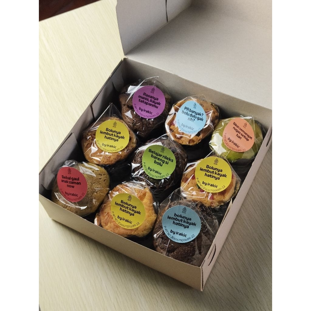 

Cup Cake Jadul diameter 55 mm 9 Pcs Irakic