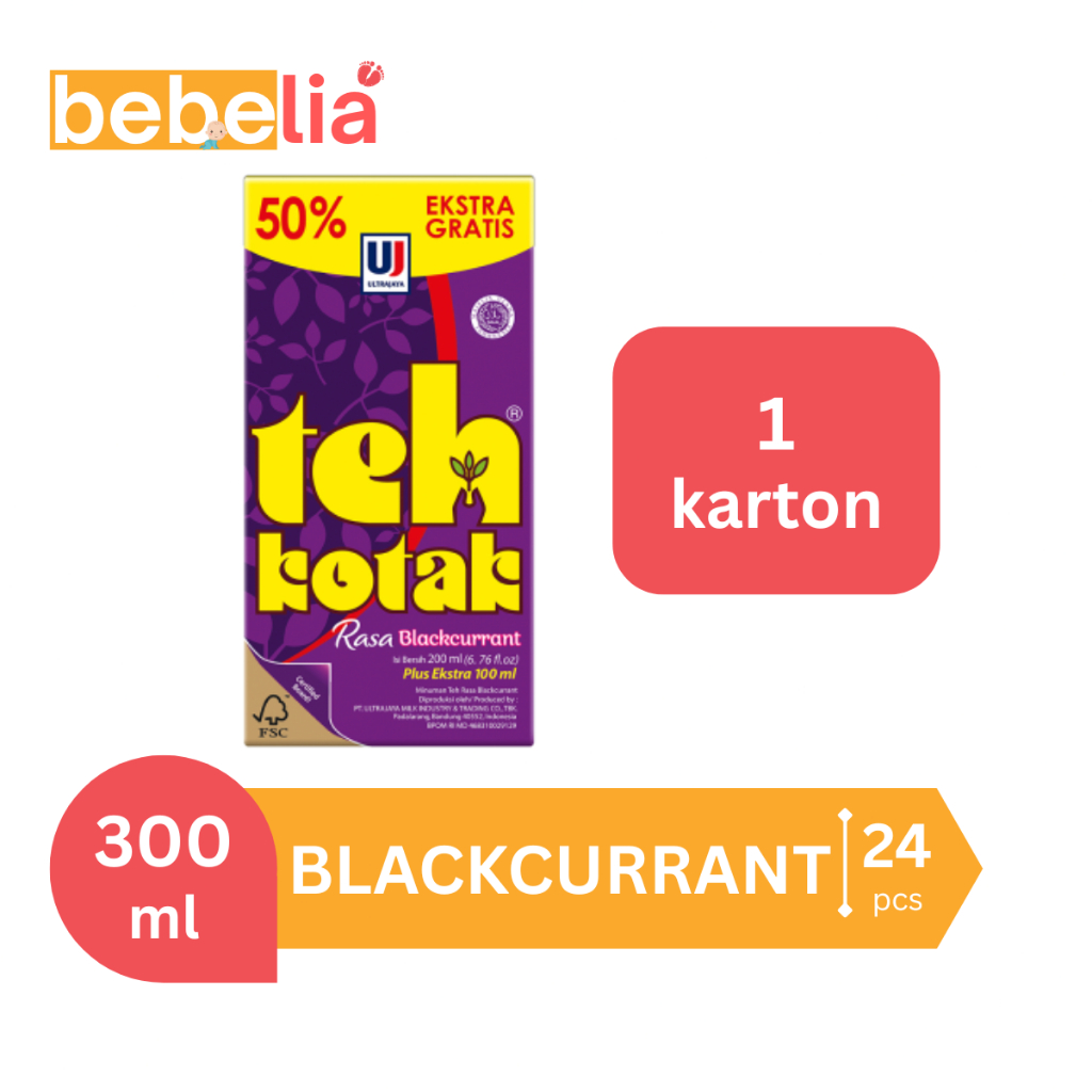 

Teh Kotak Ultra Rasa Blackcurrant 300 ml 1 dus isi 24 pcs
