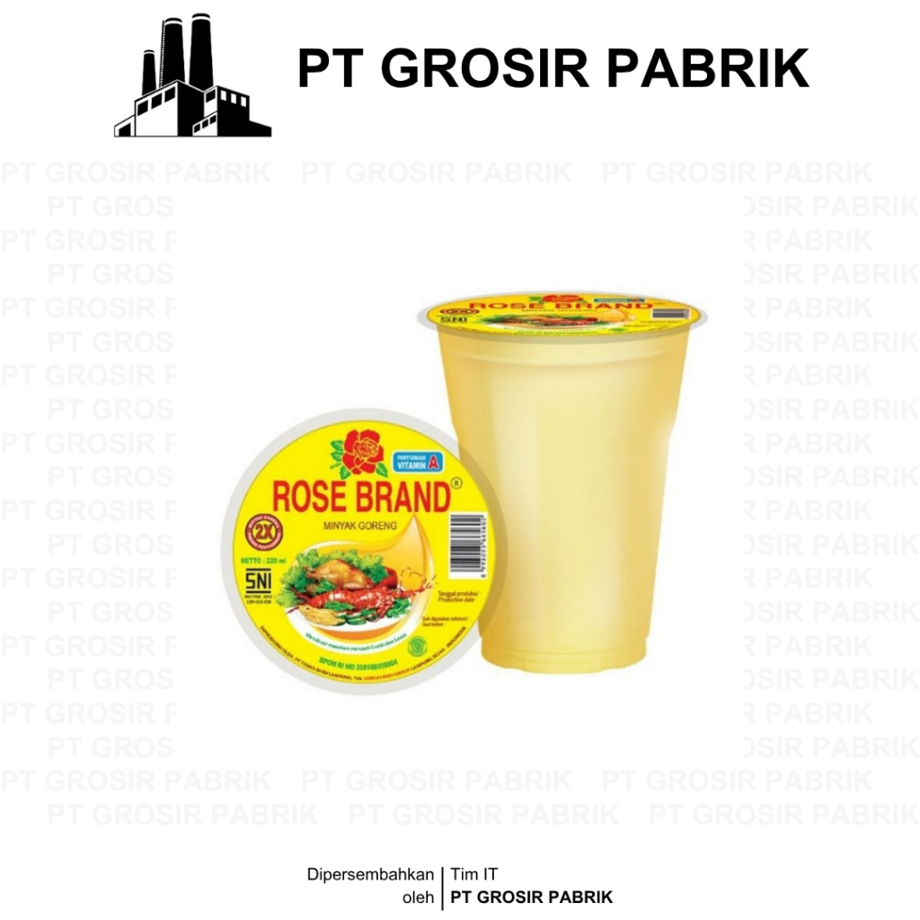 Minyak Goreng Rose Brand 220 dan 500ml | Minyak Goreng Termurah