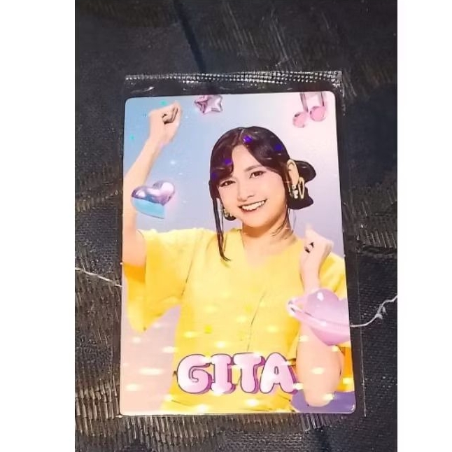 Photocard japota gita hologram official