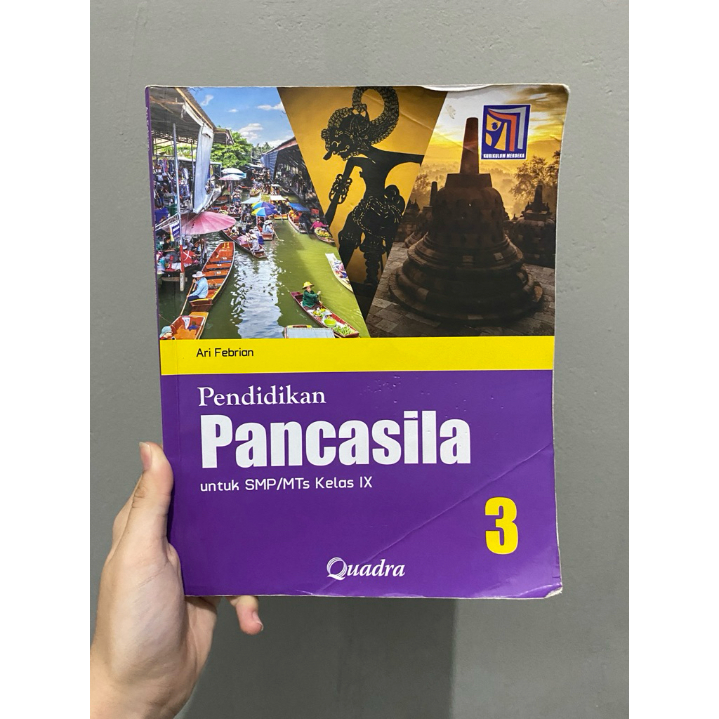 buku paket quadra pancasila kelas 9