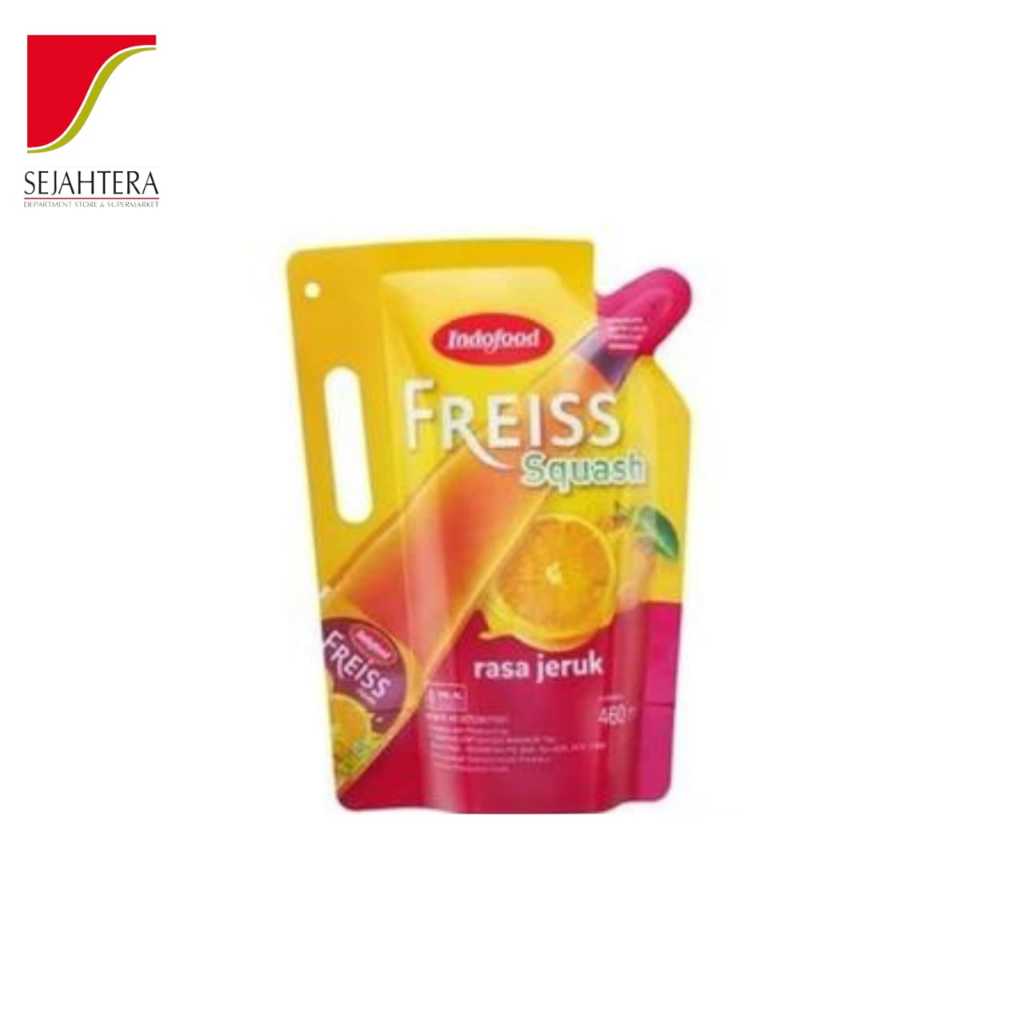 INDOFOOD FREISS SQUASH JERUK 460ml BKS