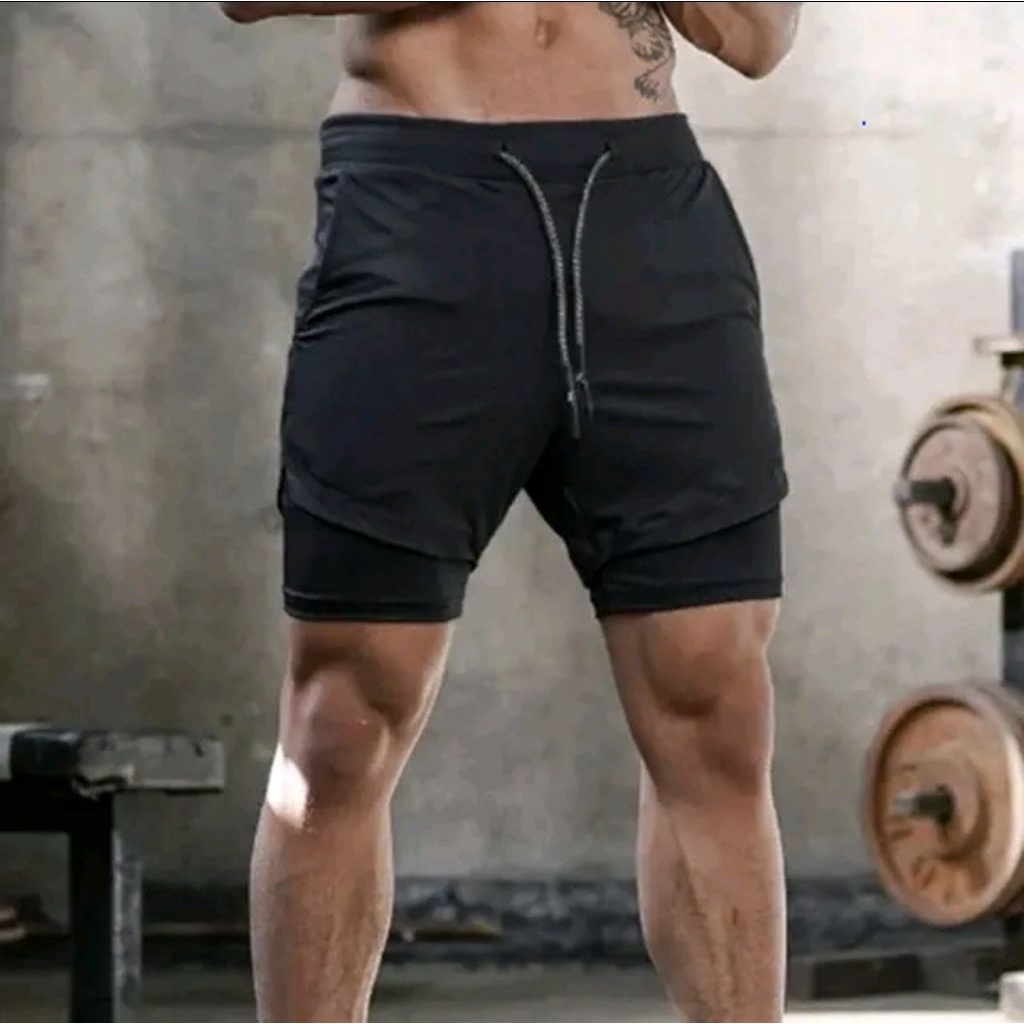 UPFRADE STYLE  CELANA RUNNING SET LAGGING PENDEK PRIA WANITA POLOS SPORT UPFRADE STYLE 