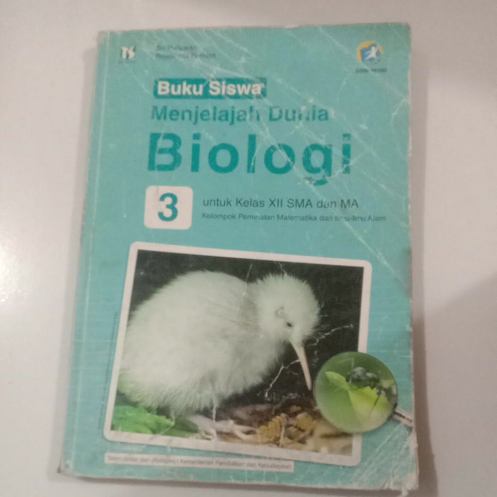 Buku Siswa Menjelajah Dunia Biologi 3 Untuk SMA/MA Kelas 12/XII K-13 Revisi - Tiga Serangkai