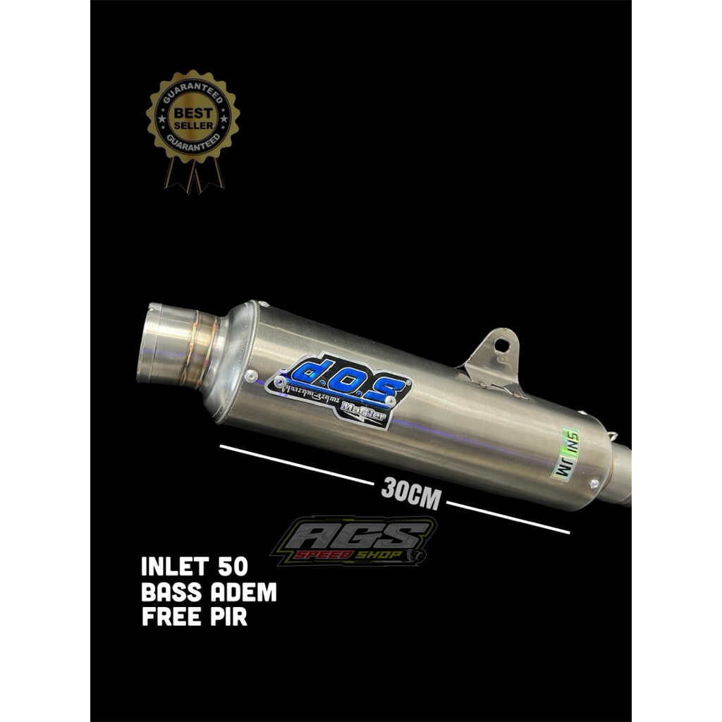 Slincer DOS Bulat jenong 30cm bass padet free pir