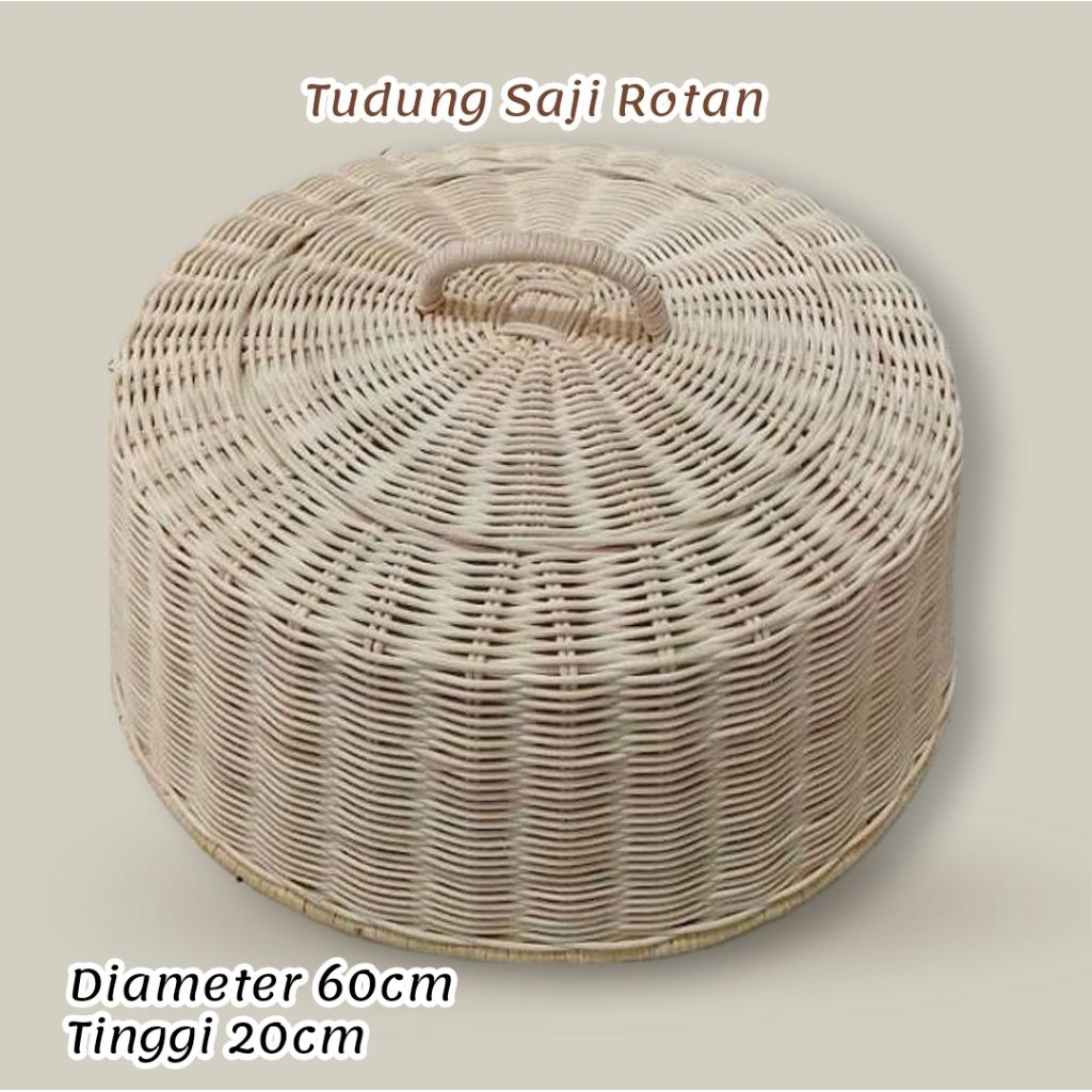Tudung Saji Rotan Jumbo