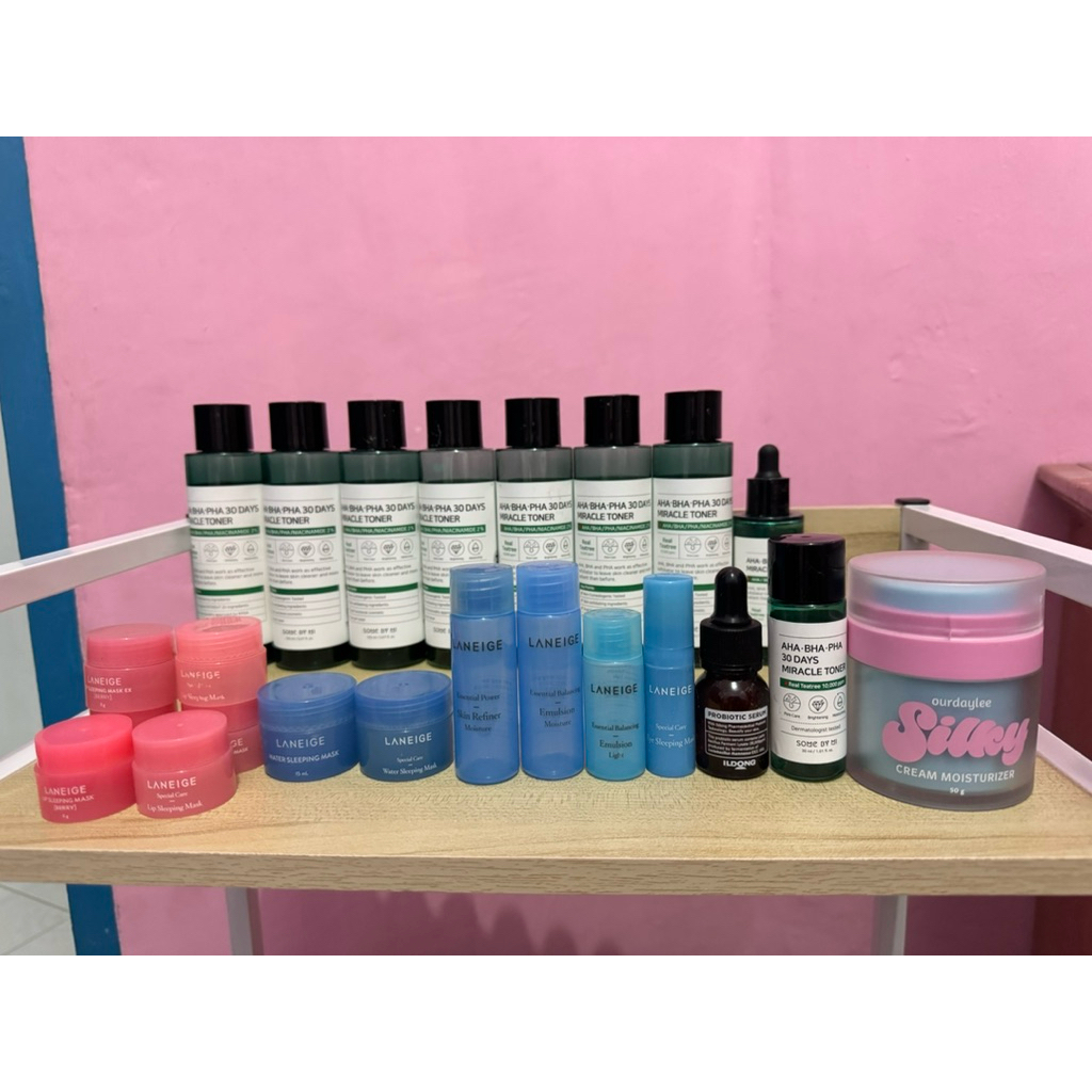 BOTOL KOSONG SKINCARE LANEIGE, Some by Mi, Pyunkang yul