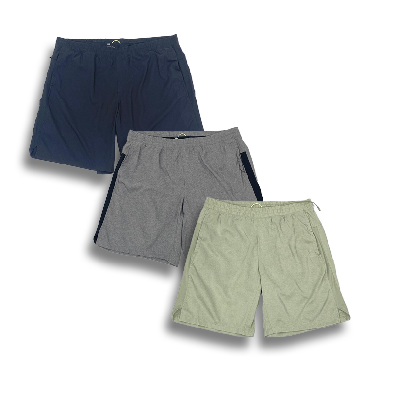 CELANA PENDEK COWOK TRAINING LINED RUN SHORTS