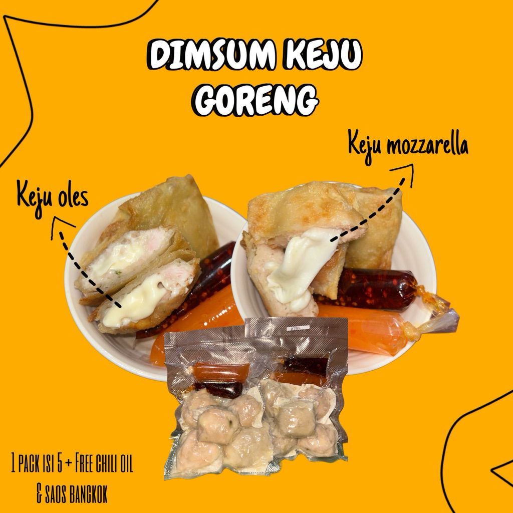 

Dimsum Keju Goreng Lumer