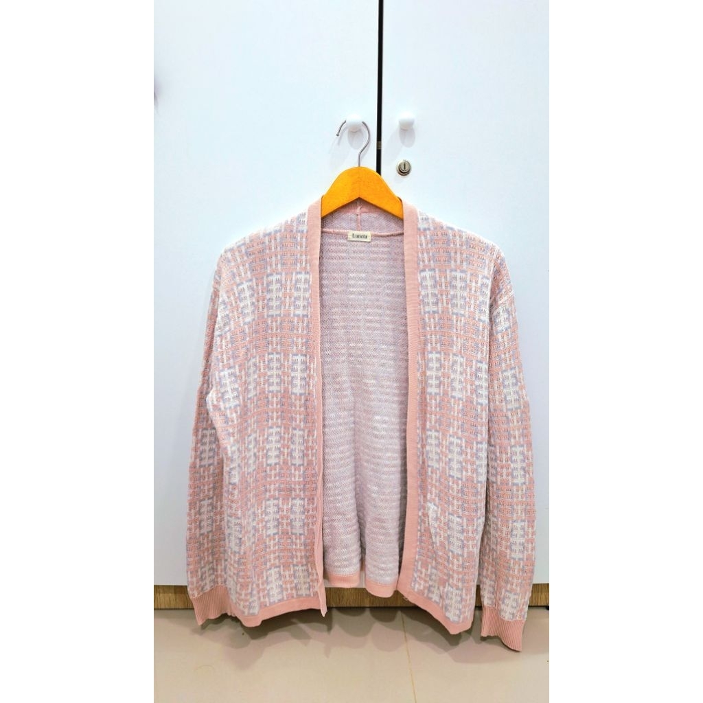 Luneta / luknits - Hera cardigan Blush