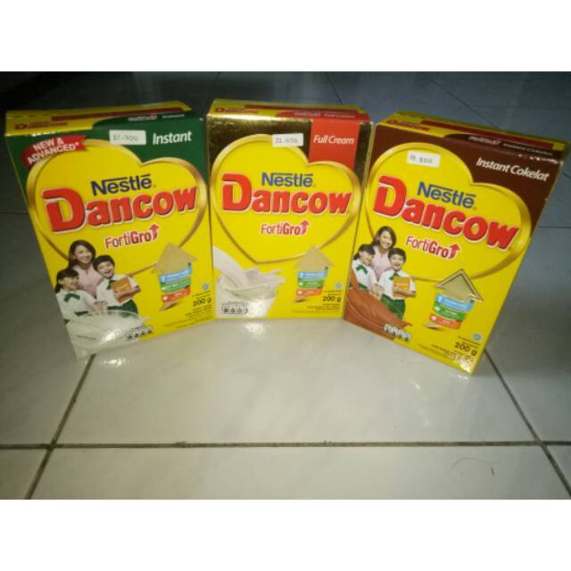

[oddsolshop] pekanbaru/Nestle Dancow FortiGro 195GR 3 Varian Full Cream Instant Chocolate Cokelat