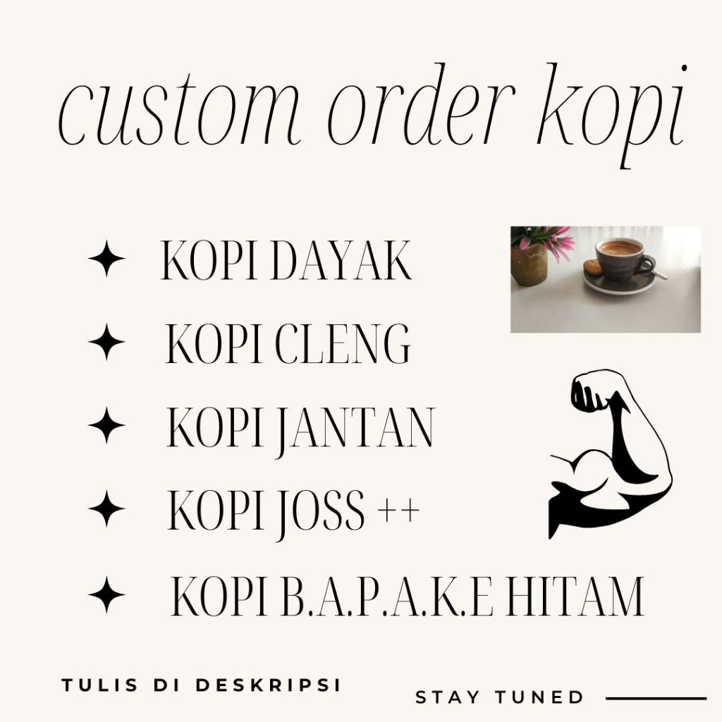 

cutom order perkopian tulis nama barang di catatan untuk foto bisa chat seller