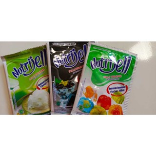 

Nutrijell 10gram / Bubuk Agar Jelly Pudding Instan Nutrijel rasa