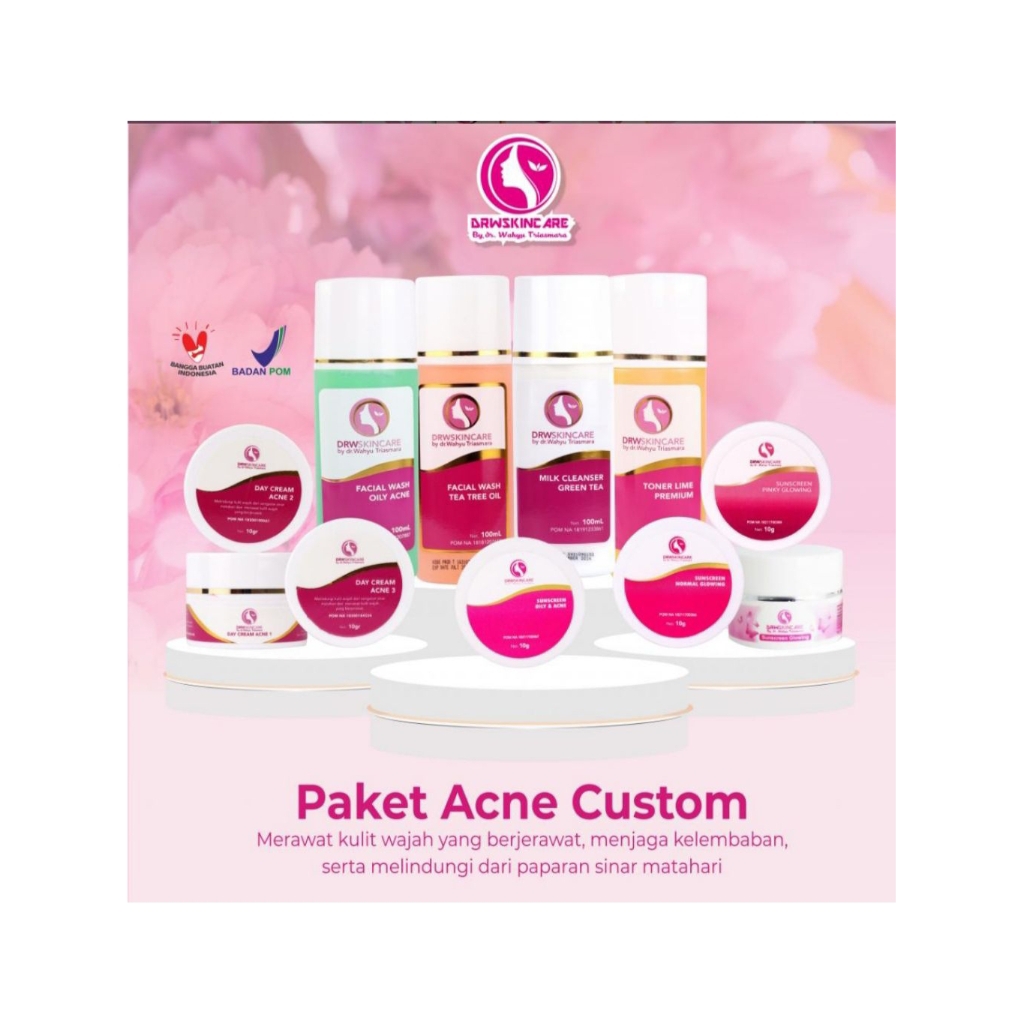 DRW Skincare Cream Flek/Cream pencerah wajah/Cream Glowing/Cream Jerawat/Cream Malam DRWSKINCARE