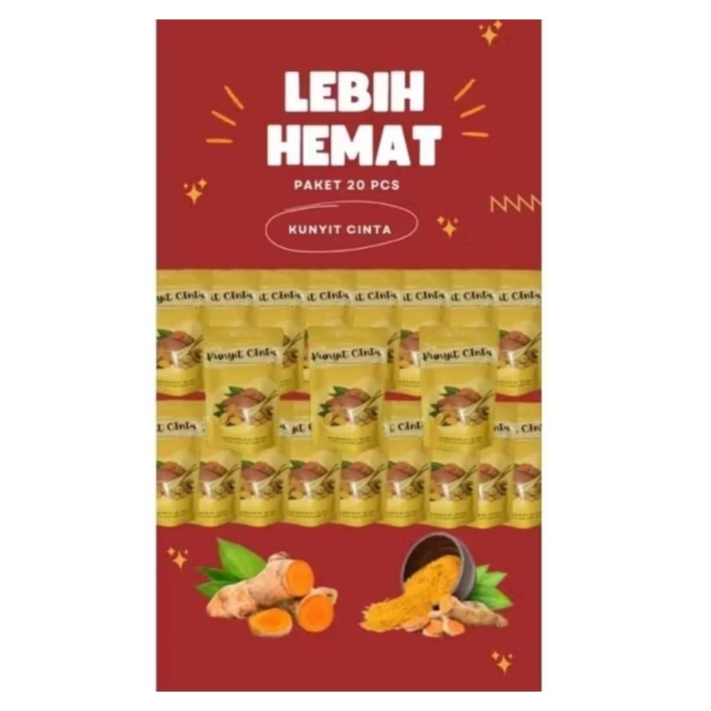 

| PAKET USAHA | 20 PCS KUNYIT CINTA